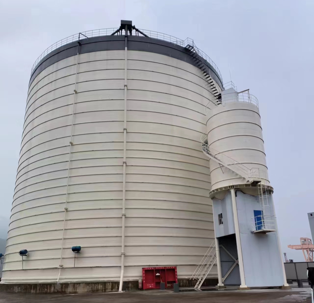 京山10万吨水泥钢板库